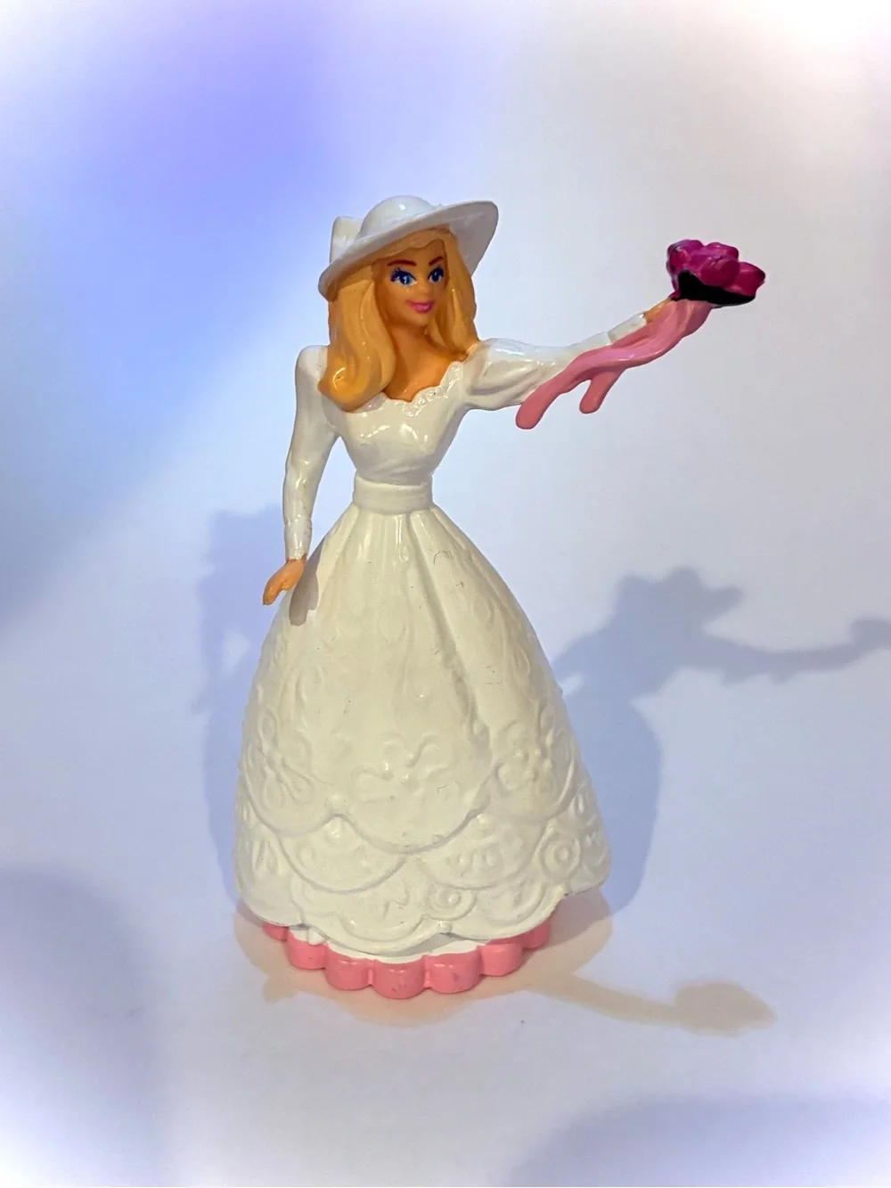 Vintage Barbie Bride Figure, PVC, by Applause, 1990